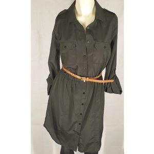 PROTOTYPE Olive Green Dress